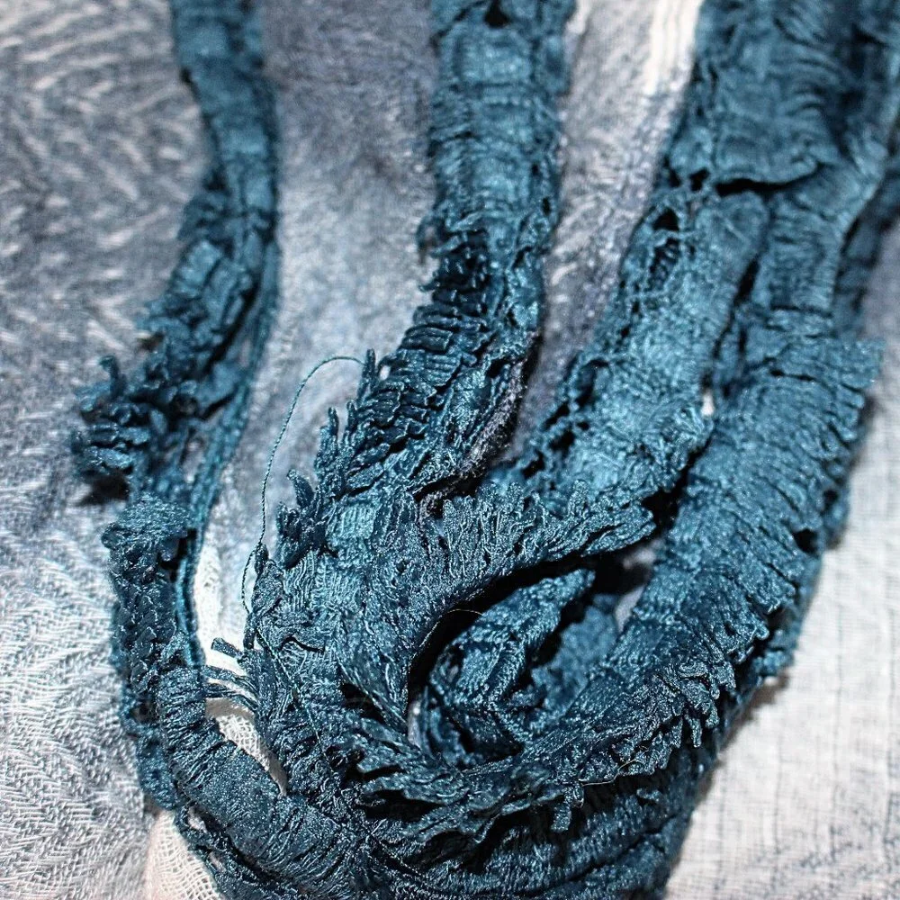 New w/Tags - Vince Camuto Ombre Frings Tassel Wrap, Tie Dye Ombre Pattern